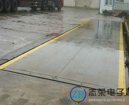 3月20日河南大林建造工程向上海志榮地磅廠家采購1臺(tái)汽車稱重用3x7米地磅