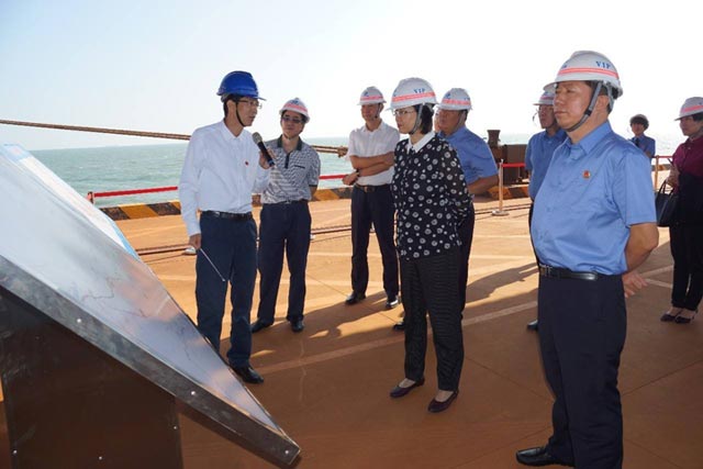 唐山市曹妃甸區(qū)對轄區(qū)范圍內(nèi)的地磅進(jìn)行專項監(jiān)督檢查