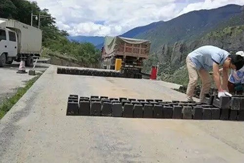 移民物資部開展了水洛中心施工單位地磅的校驗(yàn)工作